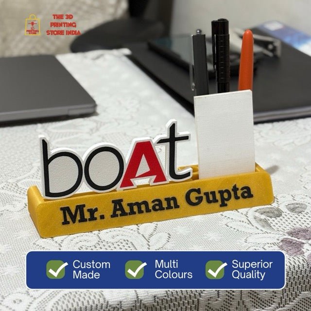 Custom Personalized Desk Name Plank
