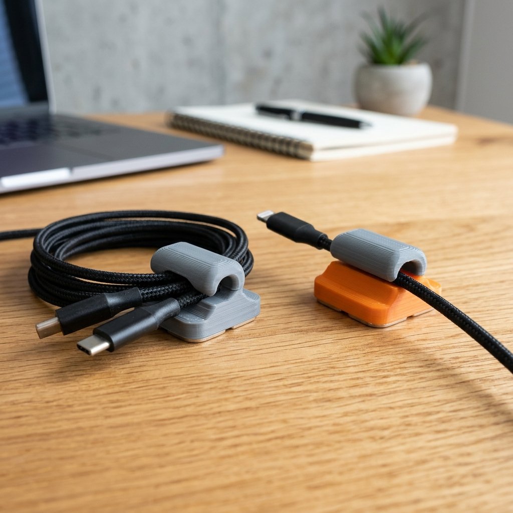 Magnetic Cable Management Clips (5-Pack)